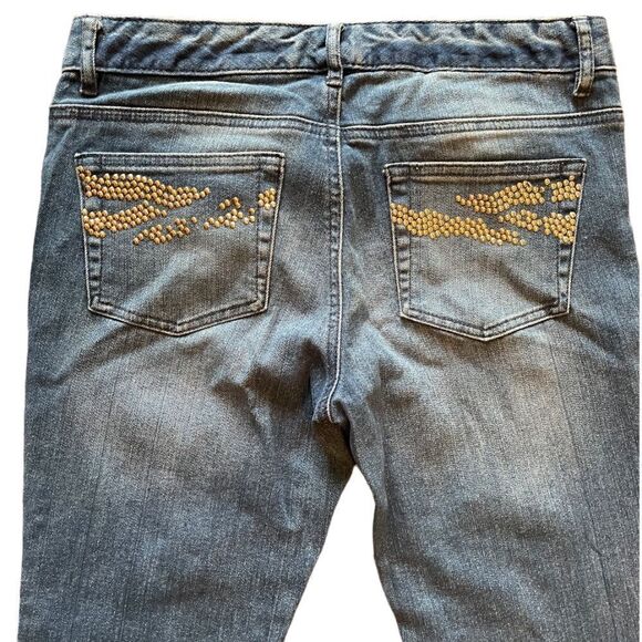 Michael Kors Blue Denim Jeans - Size 4 - Picture 3 of 4